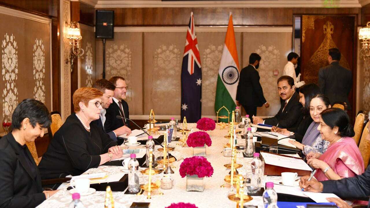 Marise Payne in India