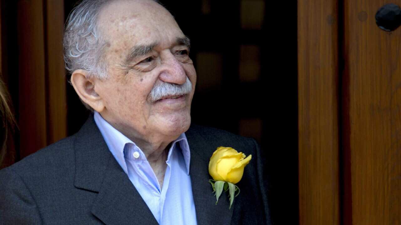 Colombian Nobel Literature laureate Gabriel Garcia Marquez