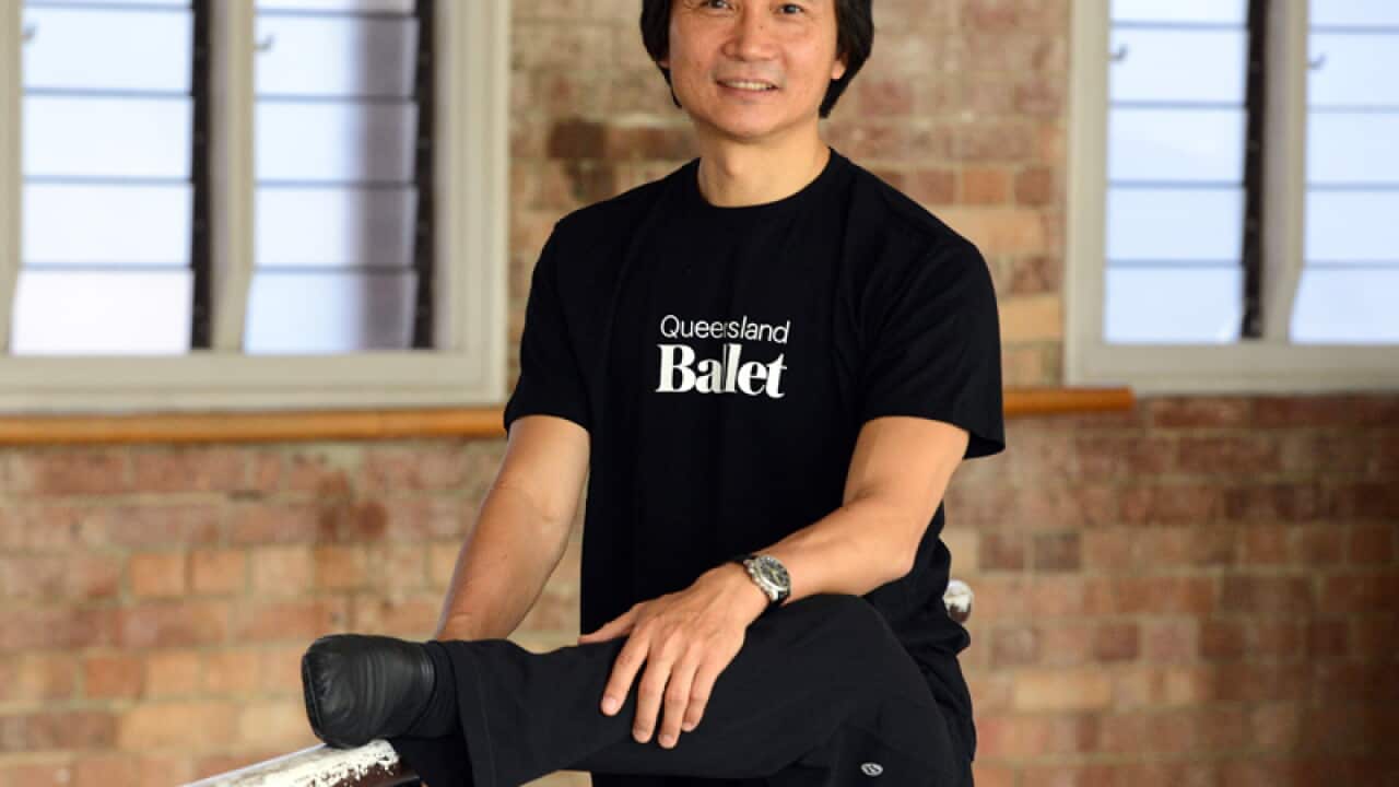 Artistic Director of Queensland Ballet Li Cunxin posing for a photo