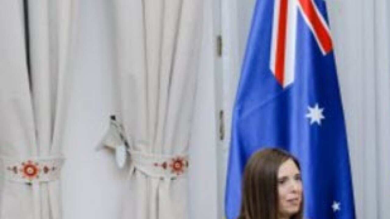 Ambassador Ruth Stewart and Serbian Minister Zorana Mihajlovic