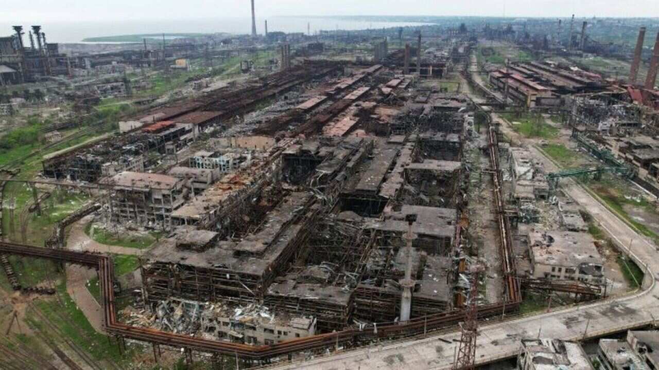Azovstal - the vast industrial site with a maze of underground tunnels - was pummelled by Russia for weeks.