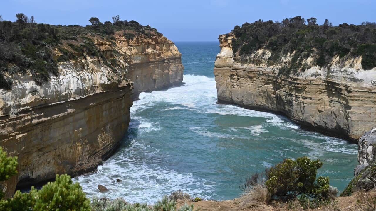 The Twelve Apostles of the Great Ocean Road. Loch Ard Gorge in Port Campbell National Park..January 28 2020. Australia, Melbourne .Photo credit: Sergei' Vishnevskii'/Kommersant/Sipa USA