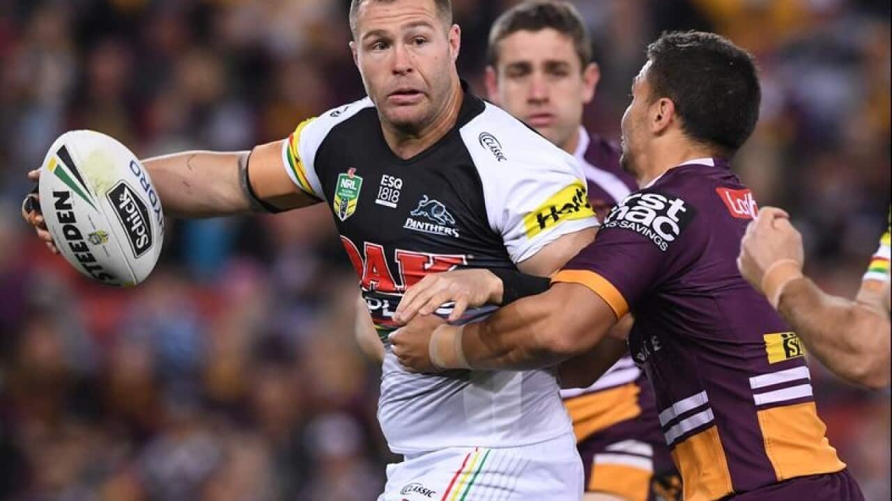 Trent Merrin of the Panthers