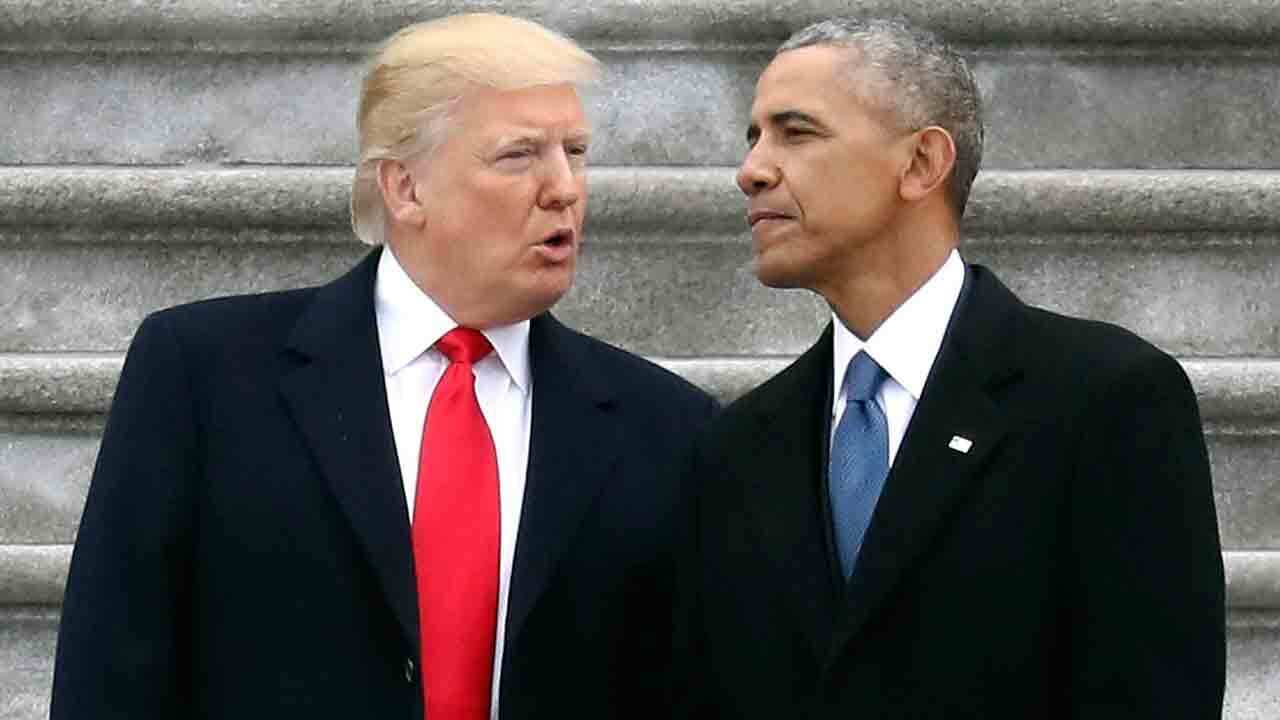 Trump y Obama