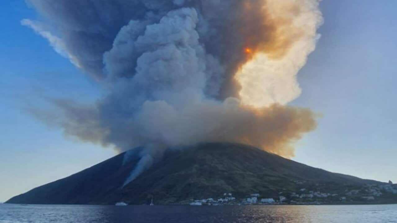 Stromboli eruption