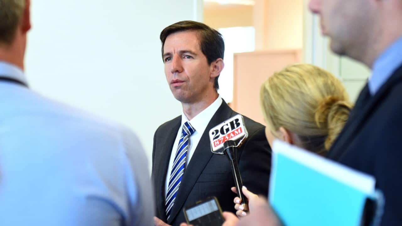Minister for Education Simon Birmingham