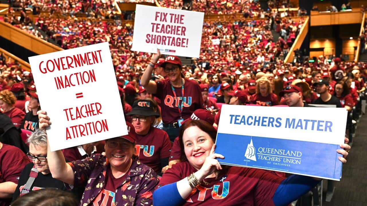 QUEENSLAND TEACHERS STRIKE