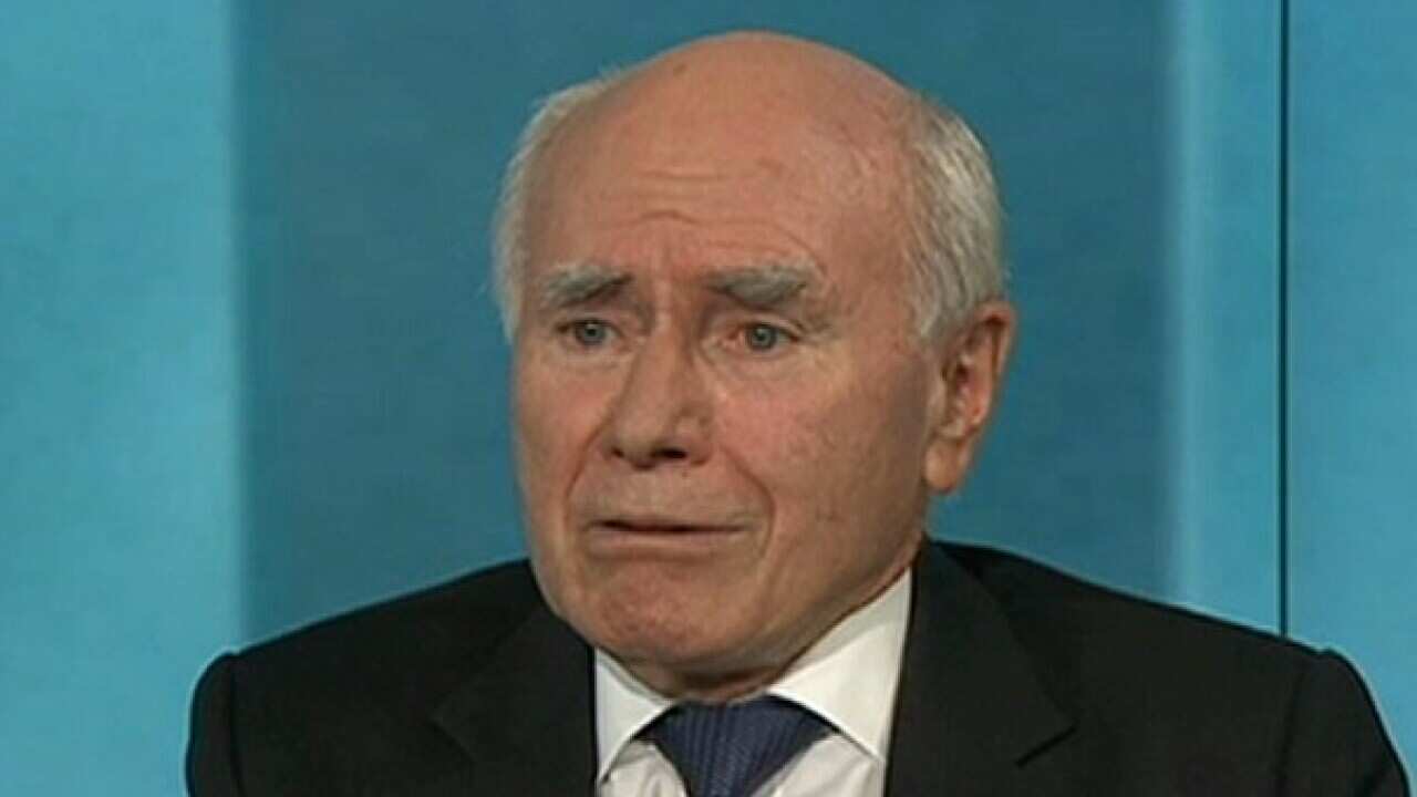 John Howard on ABC's 7.30.