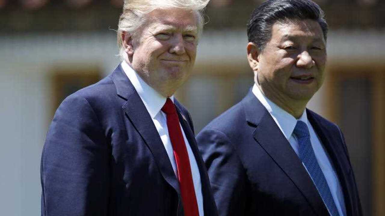 Donald Trump, Chinese President Xi Jinping