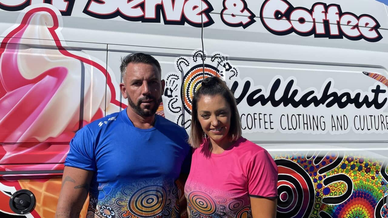 Billy and Lauren Duroux and their Walkabout coffee, clothing and culture business