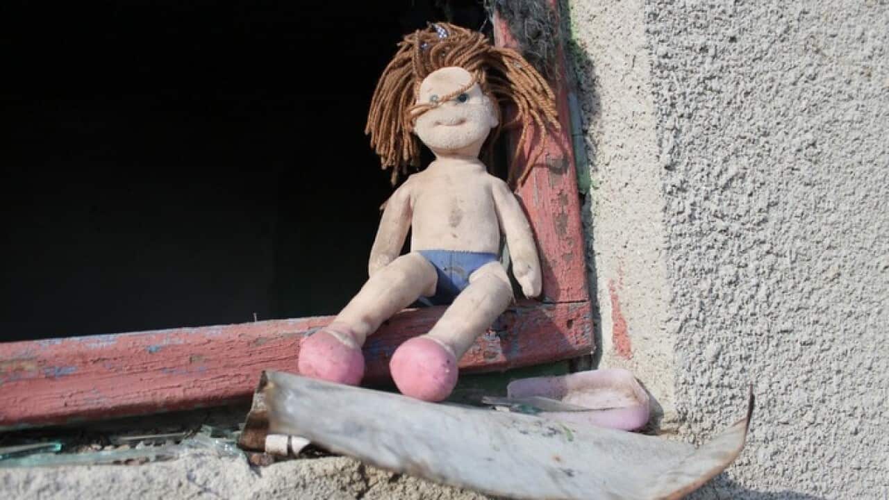 Abandoned doll