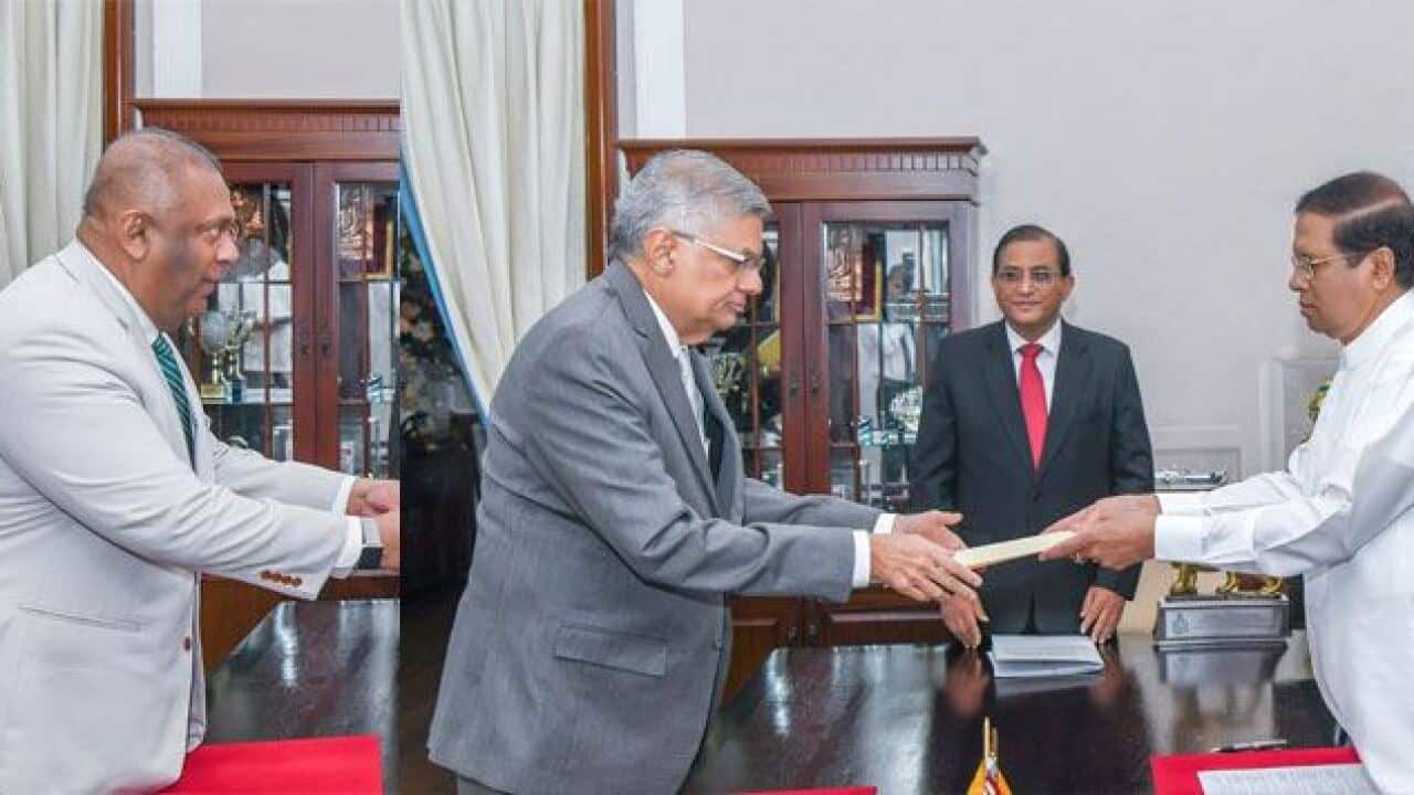 The new Cabinet of Ministers took their oaths