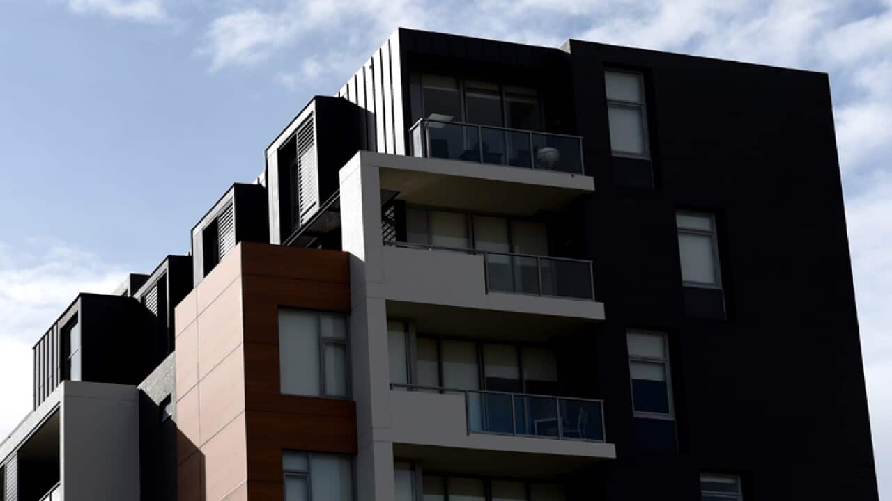 A block of residential apartments in Sydney