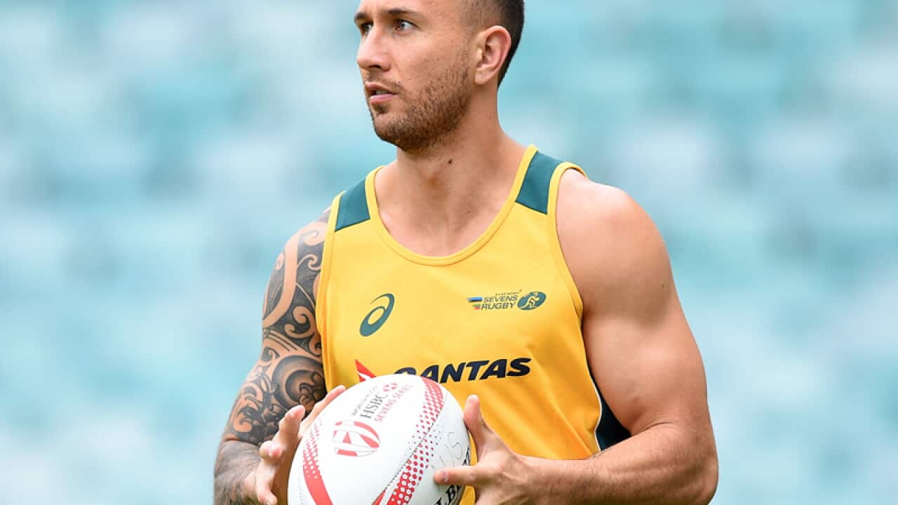 Australian rugby playmaker Quade Cooper