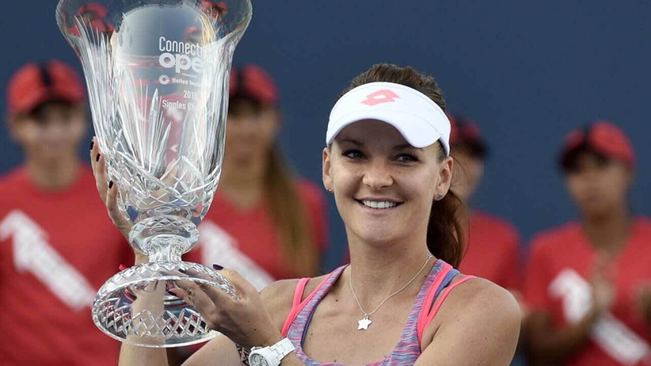 Polish tennis player Agnieszka Radwanska