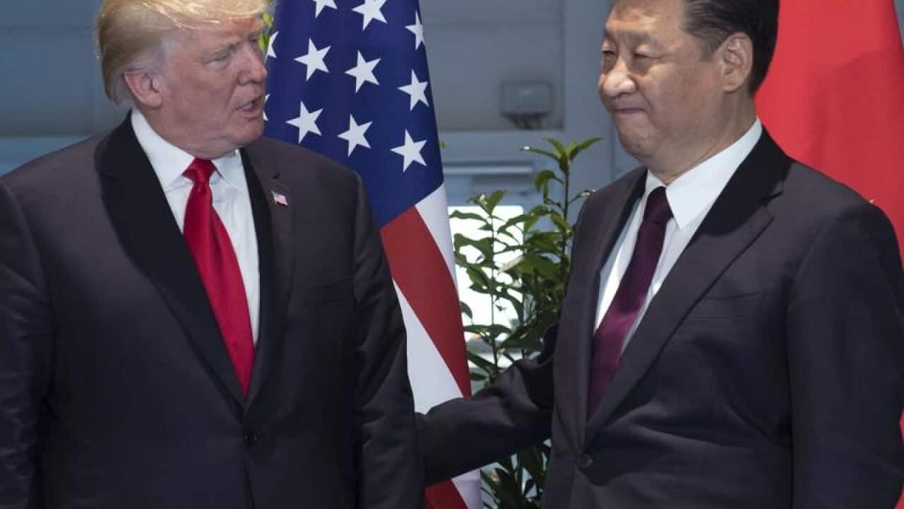 Donald Trump and Xi Jingping