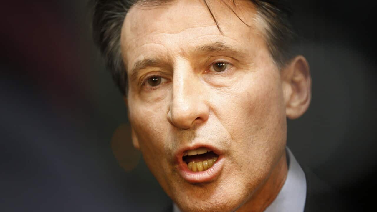 IAAF President Sebastian Coe.