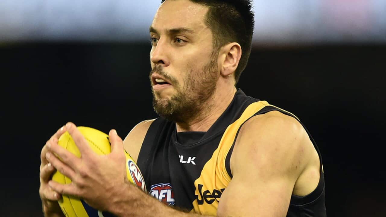 Richmond Tigers veteran Troy Chaplin