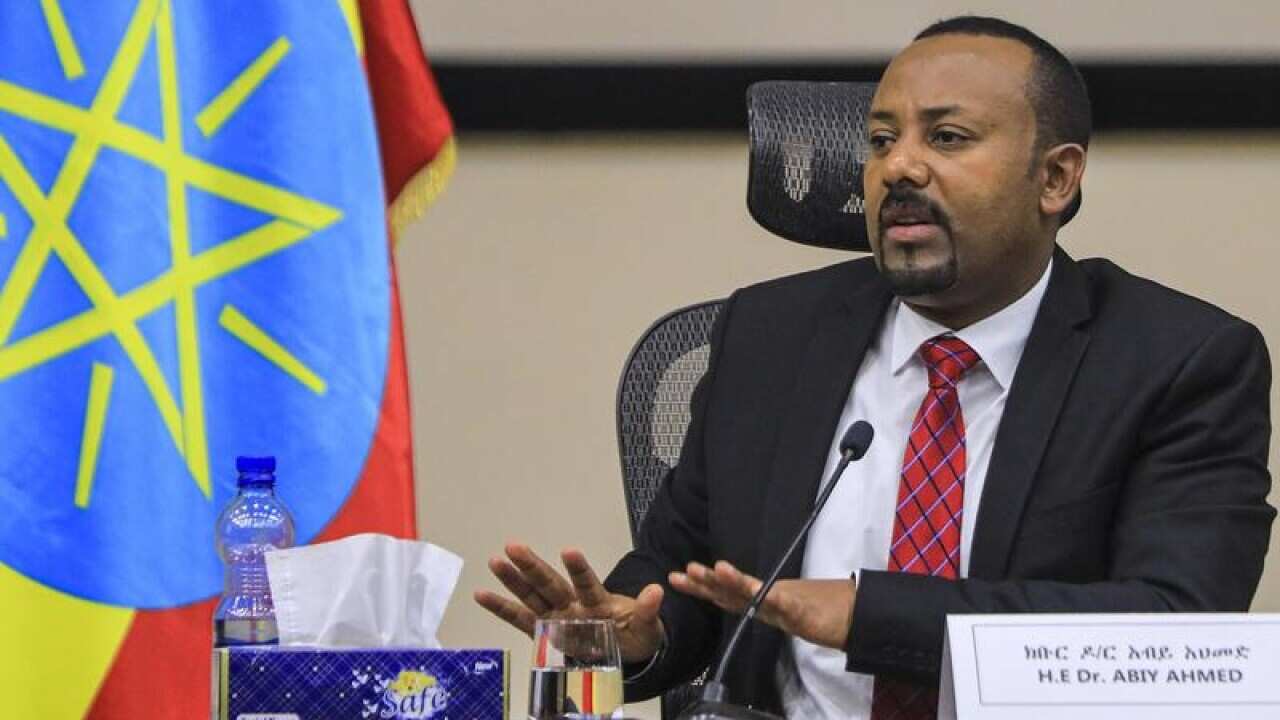 Ethiopia's PM Abiy Ahmed.