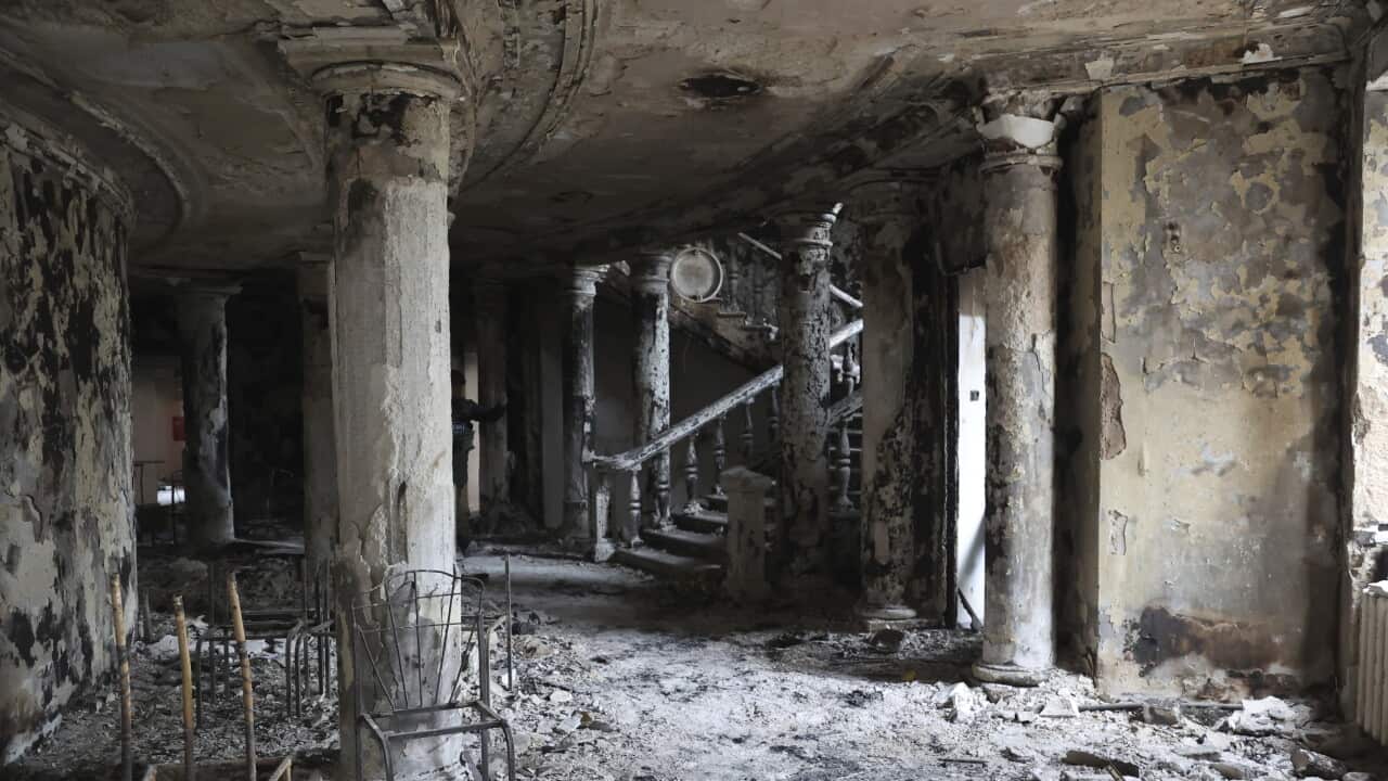 APTOPIX Ukraine Russia Mariupol Theater