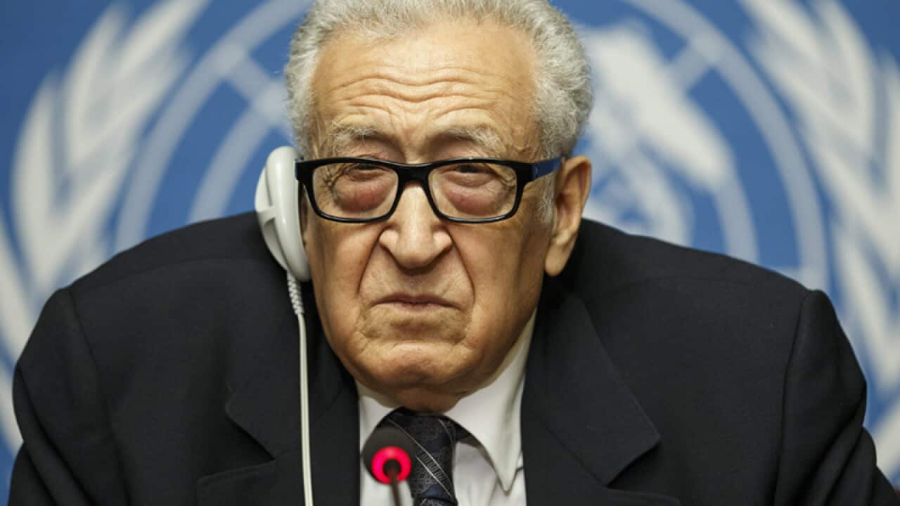 UN-Arab League envoy for Syria, Lakhdar Brahimi
