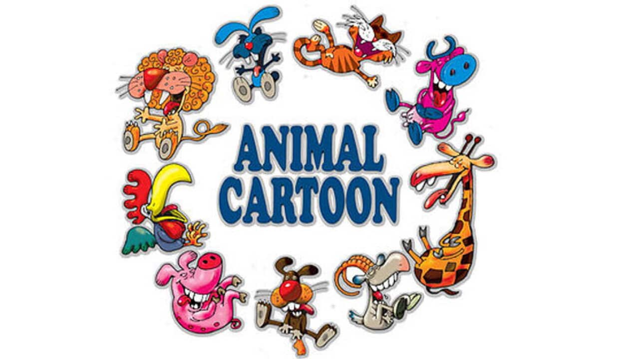 animal Cartoon Poster