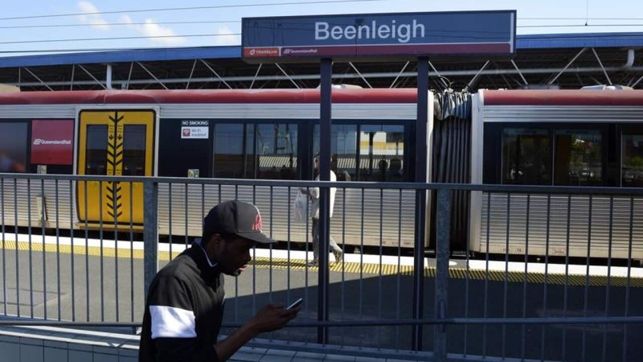 File picture of the Beenleigh train station.