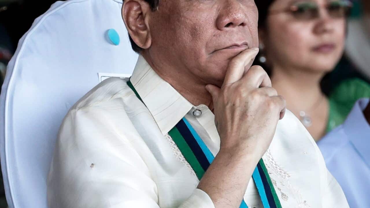 Philippine President Rodrigo Duterte