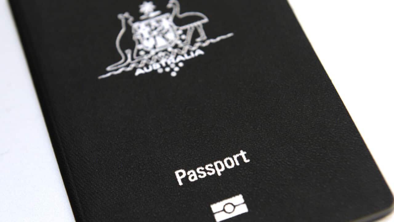 An Australian passport