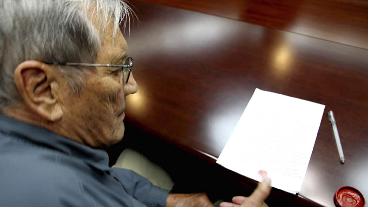 US citizen Merrill Newman in North Korea