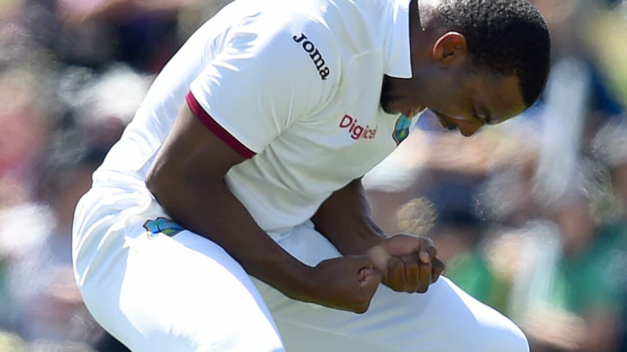 West Indies bowler Shannon Gabriel