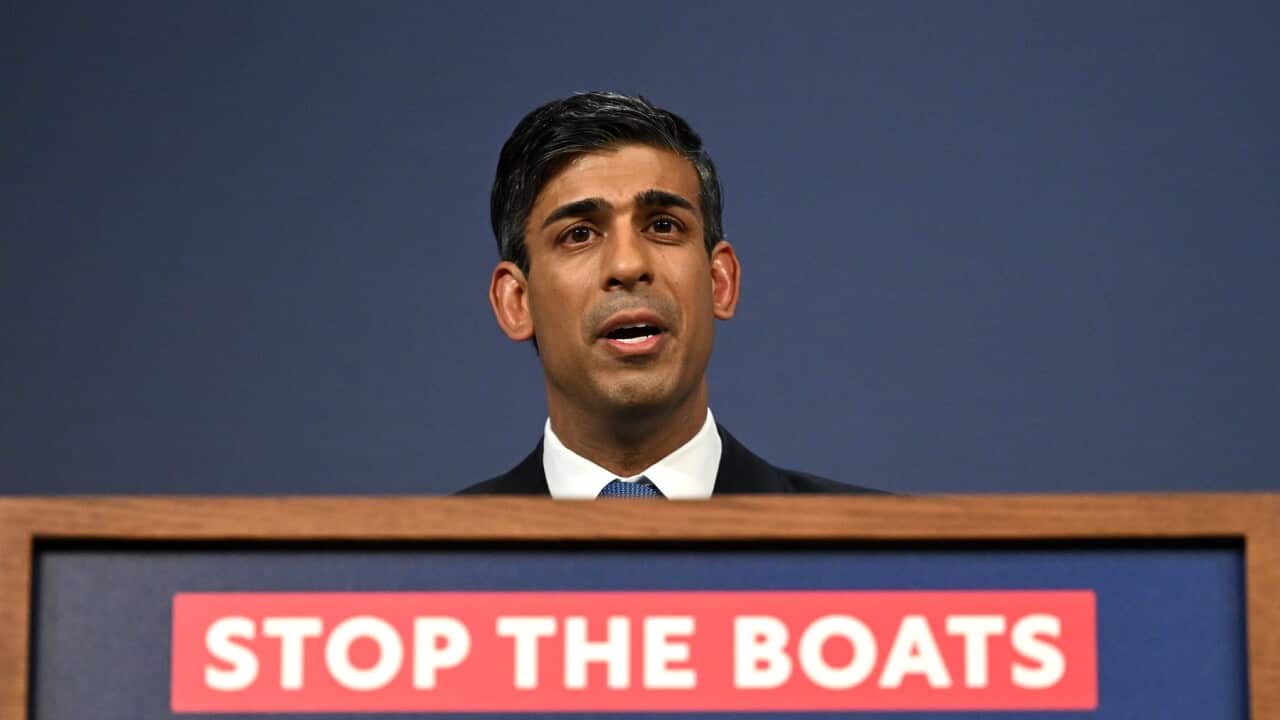 Prime Minister Rishi Sunak discusses his illegal migration bill
