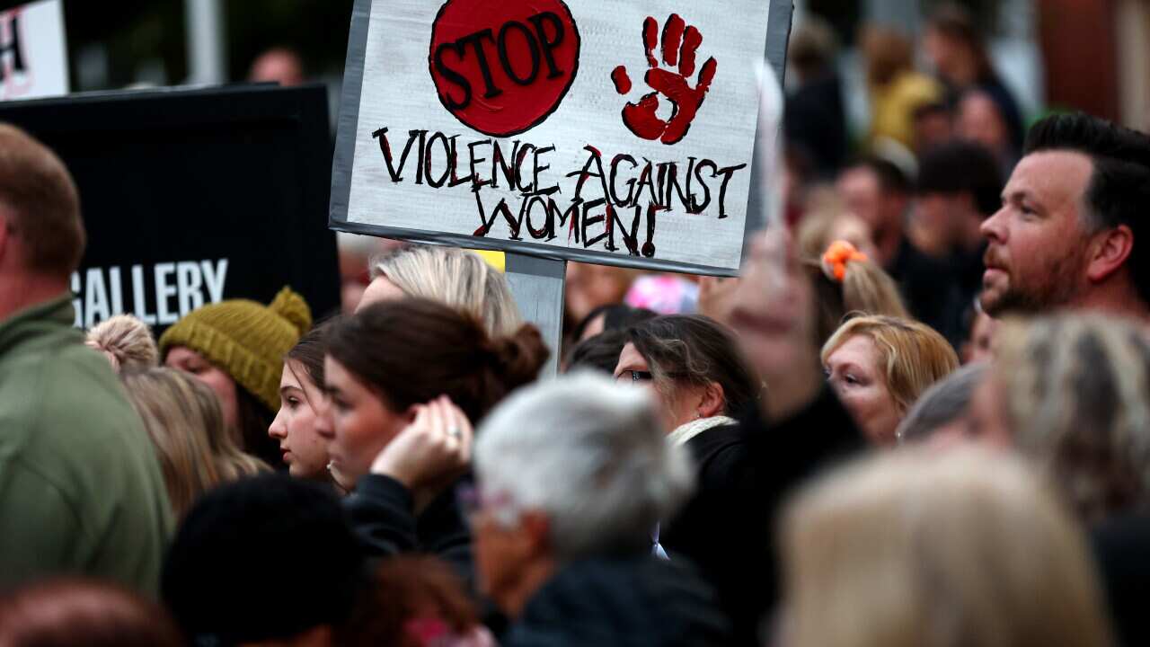 RALLY AGAINST MENS VIOLENCE