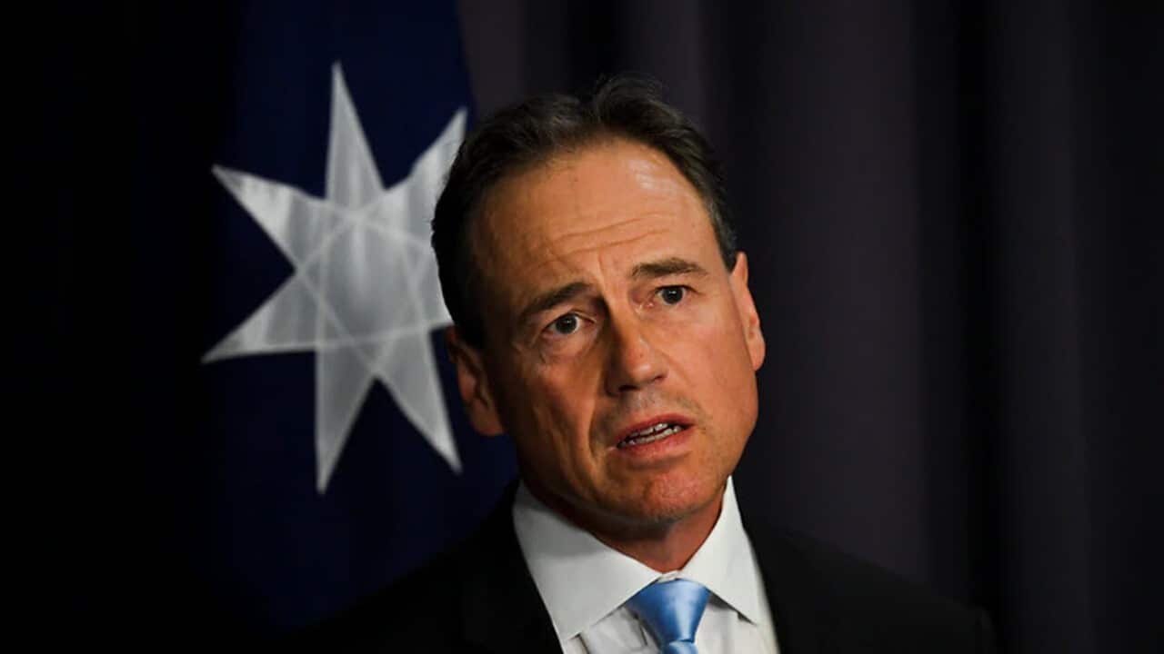 Health Minister Greg Hunt