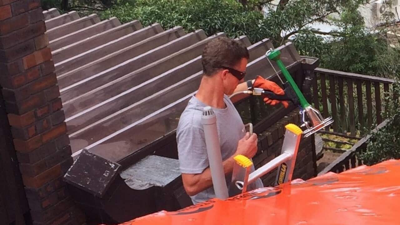 Roof sealed using Stormseal