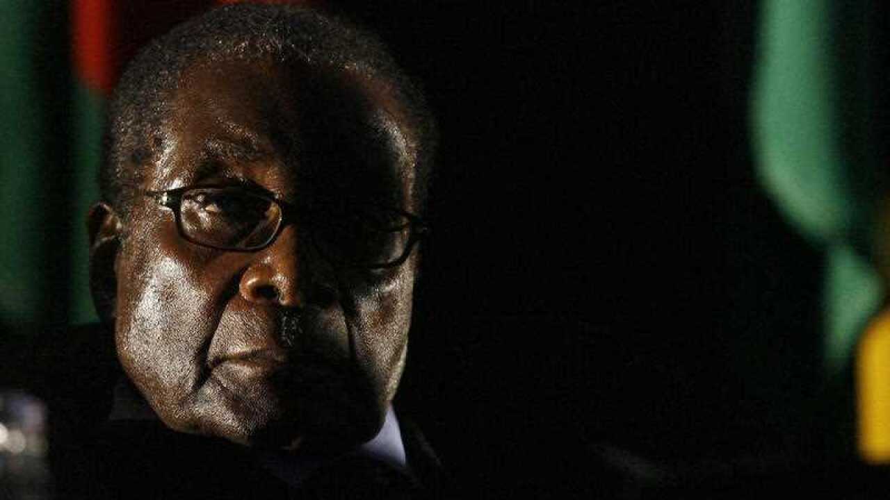 File photo: Zimbabwean president Robert Mugabe
