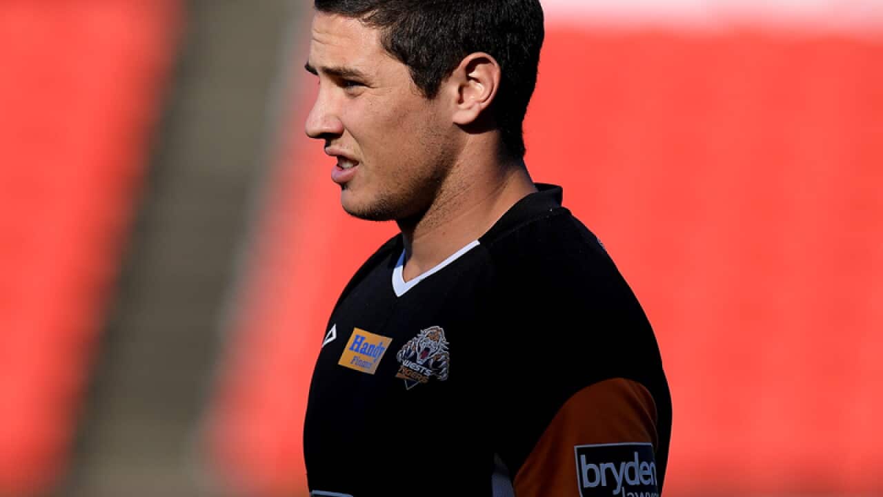 Wests Tigers playmaker Mitchell Moses