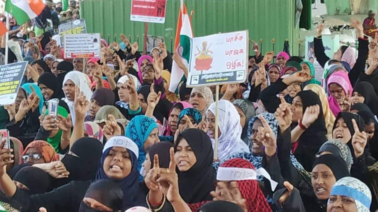 Protest over CAA