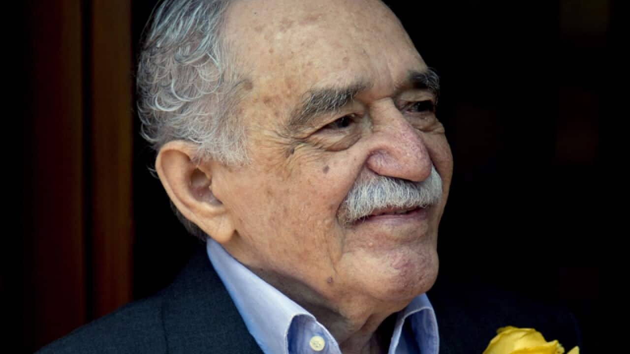 Colombian Nobel Literature laureate Gabriel Garcia Marquez