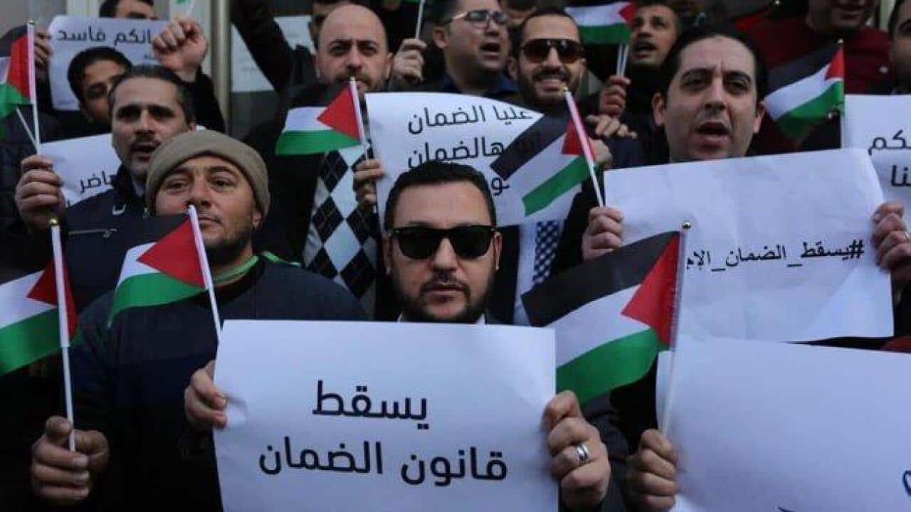 Thousands strike in West Bank in protest over PA social security law