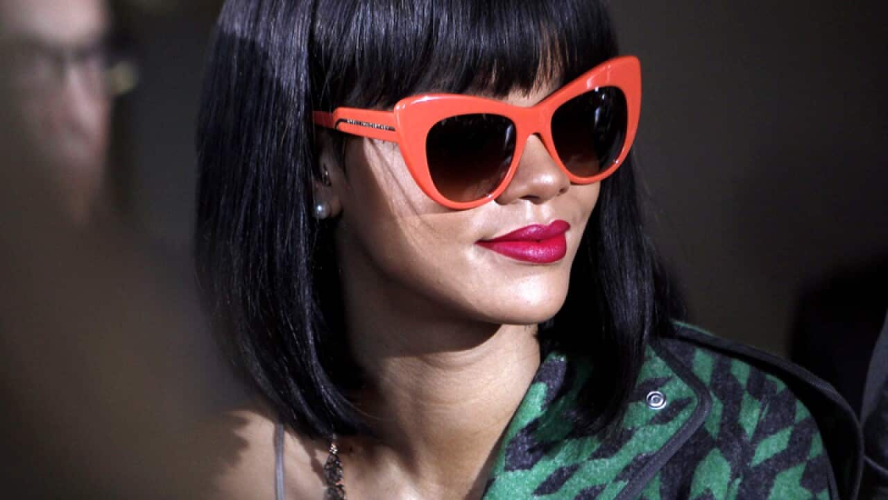 Pop star Rihanna