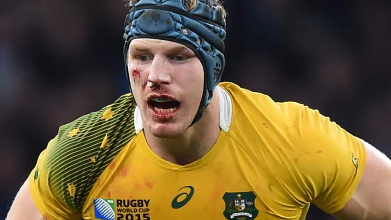 Australia's David Pocock.