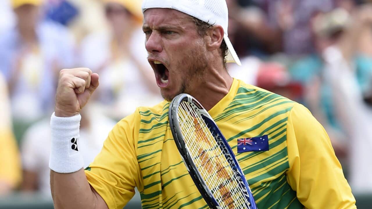 Australia's Lleyton Hewitt