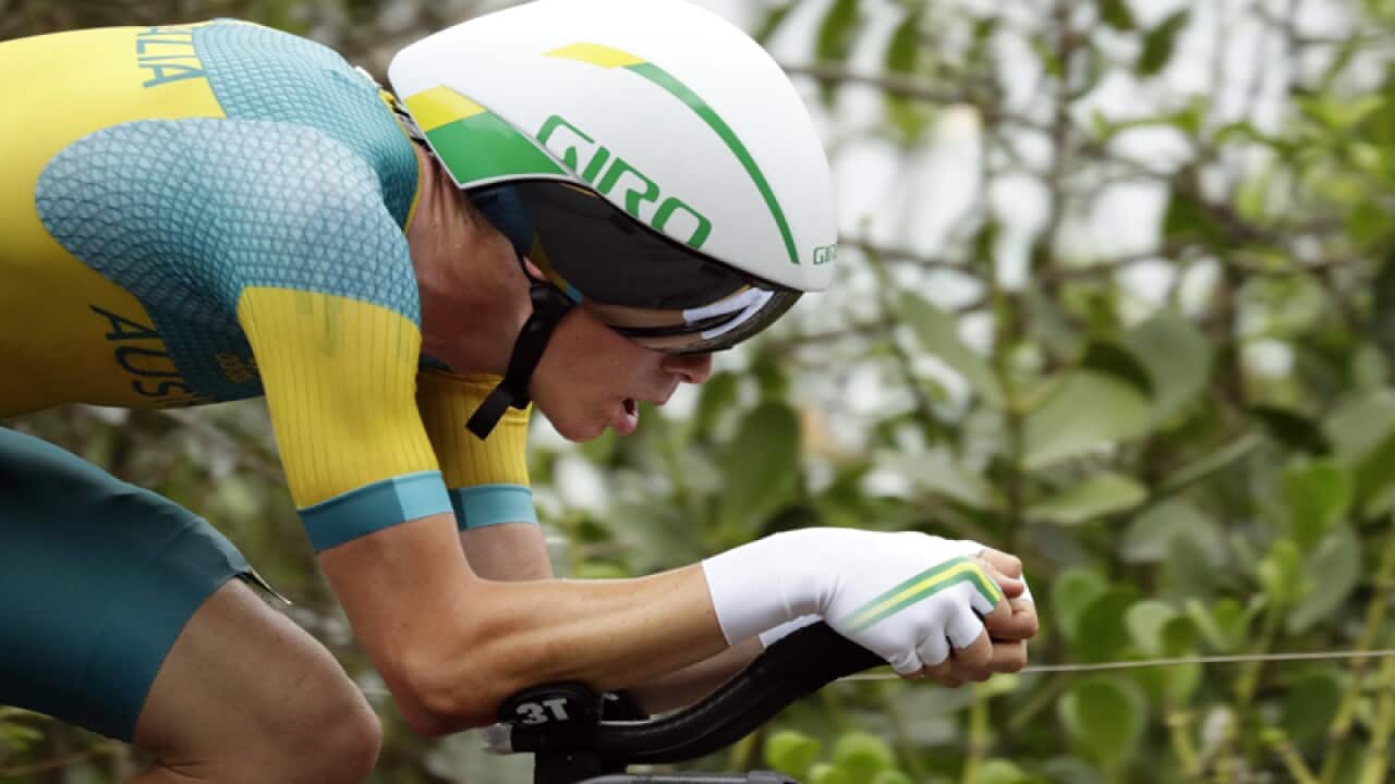 Cyclist Rohan Dennis of Australia