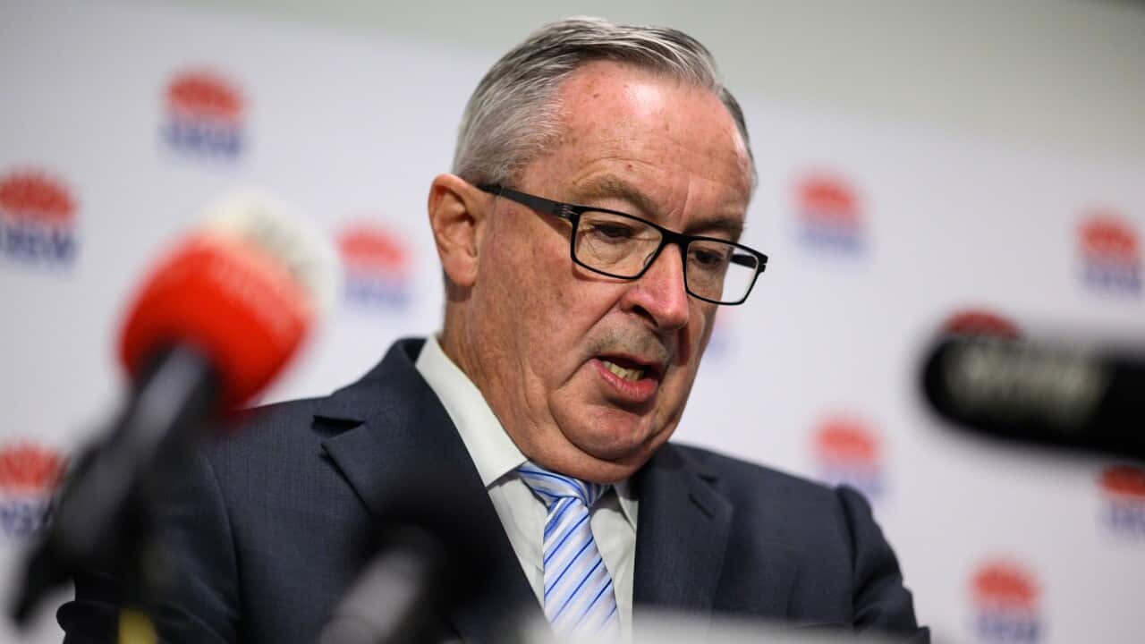 NSW Minister for Heath Brad Hazzard