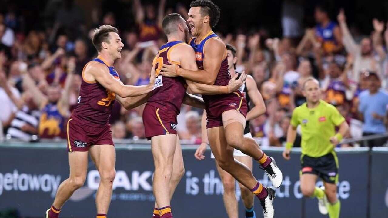 Cam Rayner of Brisbane Lions.