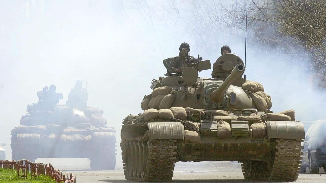 Macedonian tanks