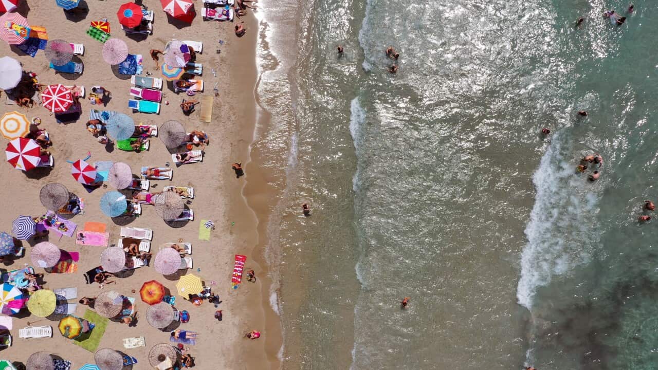 Summer views from Kusadasi Coast