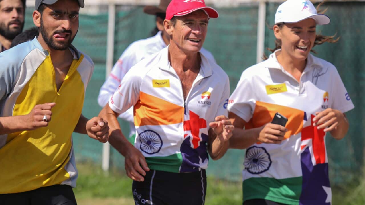 Ultra-marathon runner Pat Farmer