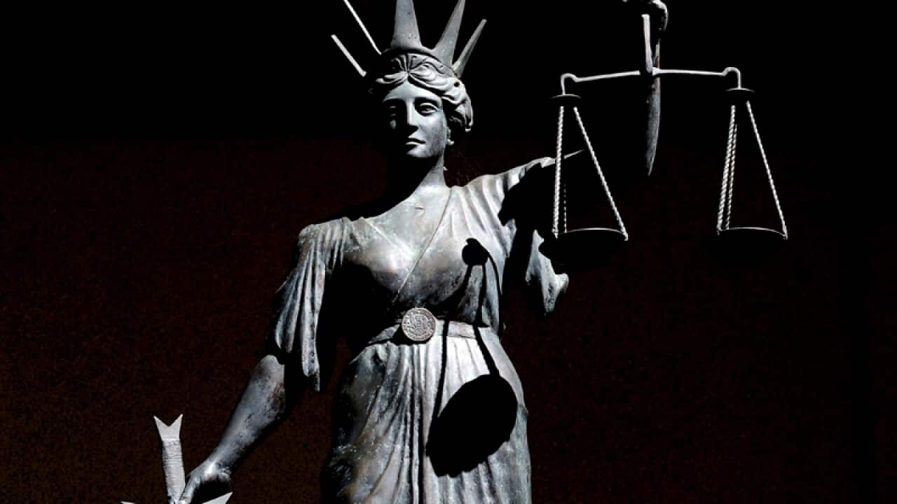 Statue of Justice.